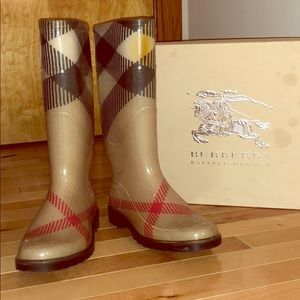 Burberry Rainboots